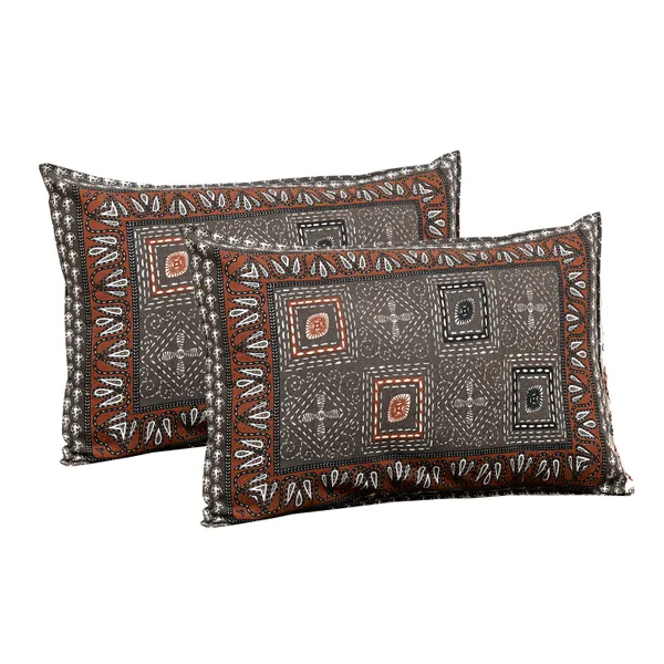 320_TC_katha_patchwork_design_King_Size_Premium_Cotton_Bedsheet_With_Two_Pillow_Covers_-_275_X_275_cm_(King_size)