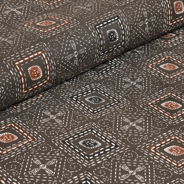 320_TC_katha_patchwork_design_King_Size_Premium_Cotton_Bedsheet_With_Two_Pillow_Covers_-_275_X_275_cm_(King_size)