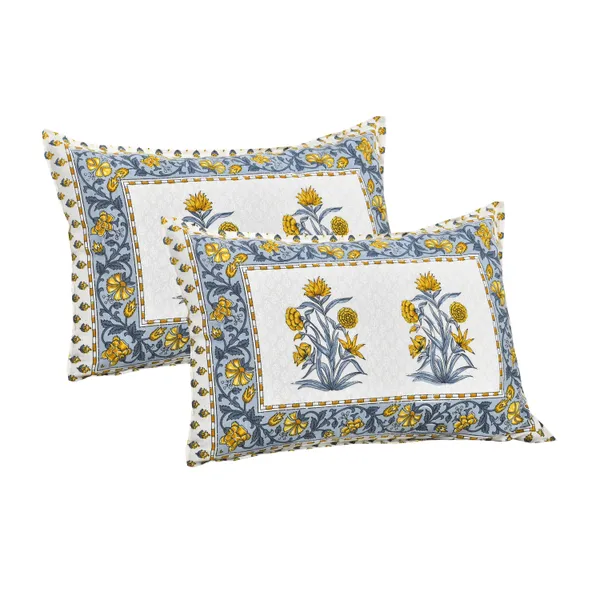 380_TC_jaipuri_print_100%_Cotton_Bedsheet_With_Two_Pillow_Covers_/_handblock_print_bedsheet_-_275_X_275_cm_(King_size)
