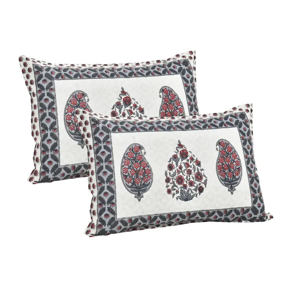 380_TC_jaipuri_print_100%_Cotton_Bedsheet_With_Two_Pillow_Covers_/_handblock_print_bedsheet_-_275_X_275_cm_(King_size)