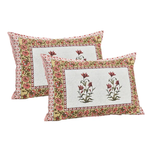 380_TC_jaipuri_print_100%_Cotton_Bedsheet_With_Two_Pillow_Covers_/_handblock_print_bedsheet_-_275_X_275_cm_(King_size)
