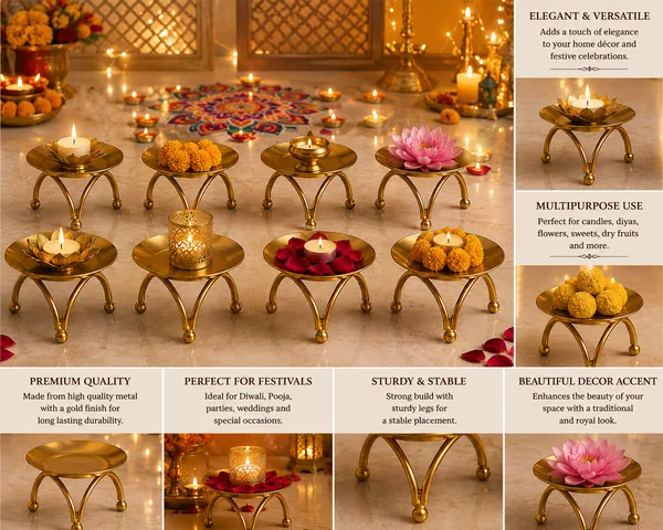 Golden_Metal_Round_Top_Curved_Leg_Decorative_Table