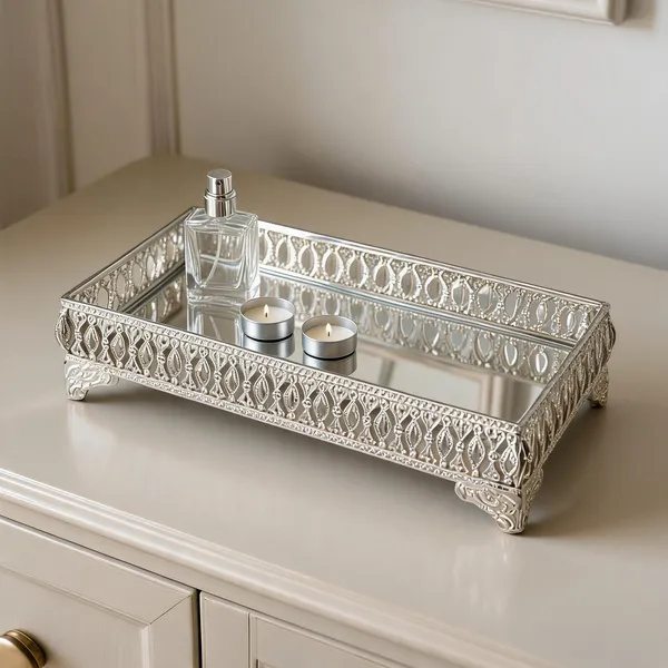 Silver_Metal_Filigree_Rectangular_Decorative_Tray