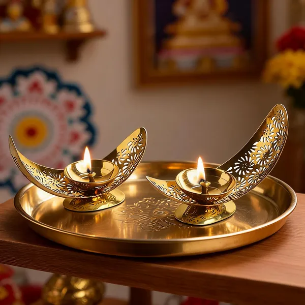 Brass_Peacock_Design_Traditional_Oil_Diya_Set_Of_2