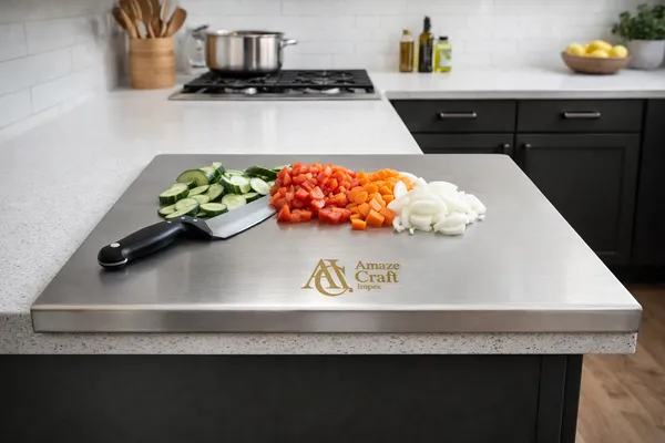 Amaze_Craft_Impex_Stainless_Steel_Rectangular_Chopping_Board