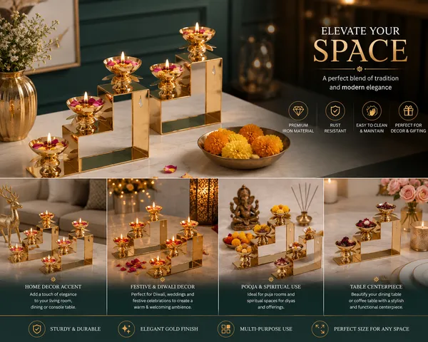 Golden_Brass_Stepped_Diya_Stand_With_Three_Tier_Oil_Lamps_Set_of_2