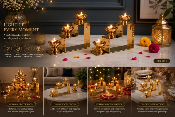Golden_Brass_Stepped_Diya_Stand_With_Three_Tier_Oil_Lamps_Set_of_2
