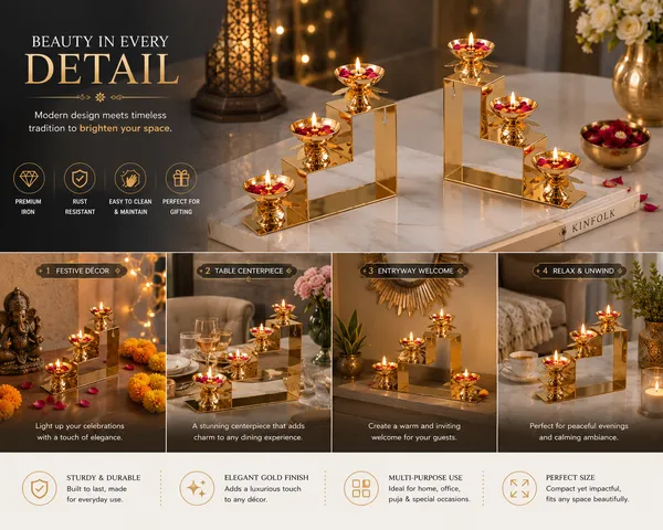 Golden_Brass_Stepped_Diya_Stand_With_Three_Tier_Oil_Lamps_Set_of_2
