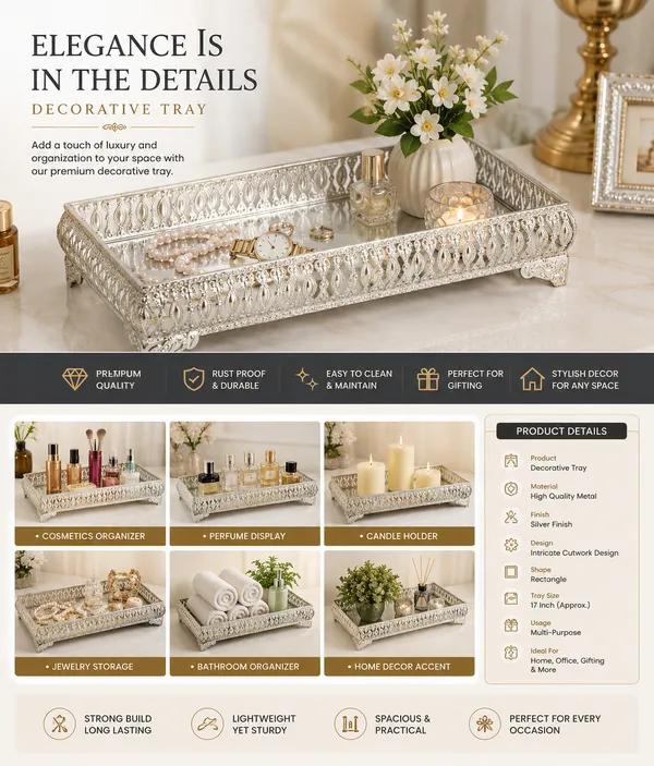 Silver_Metal_Filigree_Rectangular_Decorative_Tray