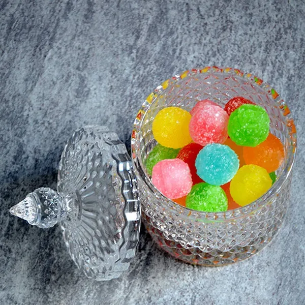 Crystal_Diamond_Faceted_Jar_with_Crystal_Lid,Suitable_as_A_Candy_Bowl,Cookie_Tin,Biscuit_Barrel,Decorative_Candy_Jar_Sugar_Bowl_Set_of_2