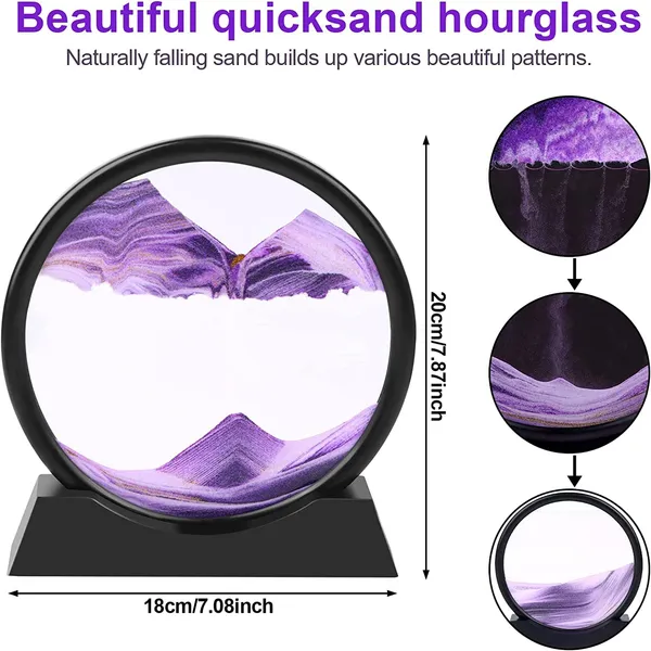 Moving_Sand_Art_Picture_Glass_Liquid_Painting_3D_Natural_Landscape_showpieces_for_Home_Decor_Antique_Gifts_for_Kids_Office_Desktop_Decoration_Desk_Table_Decorative_Items_(7,_Purple)