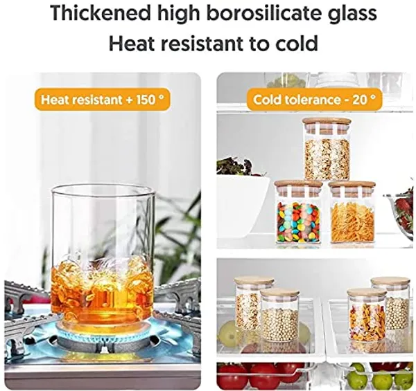 Glass_Cylinder_Airtight_Food_Storage_Container,_Canister_Jar_with_Bamboo_Lid_&_Silicone_Sealing_Ring,_270ml,_set_of_6