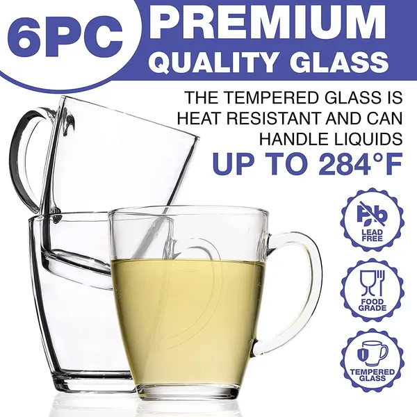 _Glass_Coffee_Mug_with_Handle_Set_of_6,_Medium_Clear_Drinking_Cups,Tempered_Glasses_Cup,Thermal_Shock_Resistant,_Mugs_for_Tea,_Espresso,_Cappuccino,_Milk_Hot,_Latte