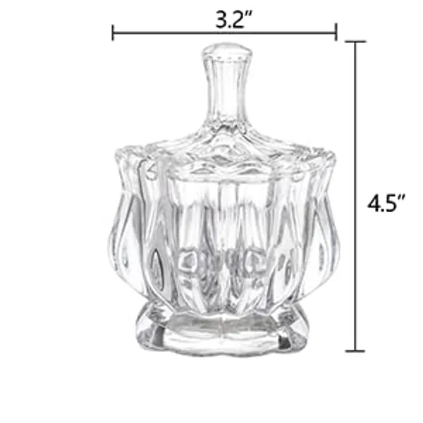 Glass_Candy_Dish_with_Lid,_Crystal_Candy_Jar,_Decorative_Candy_Bowl,_Cookie_Jar,_Jewelry_Dish,_Covered_Candy_Jar,_Small_Glass_Jars_for_Buffet,_Kitchen,_Home,_Office_Desk_(Set_of_1)_(Crystal)
