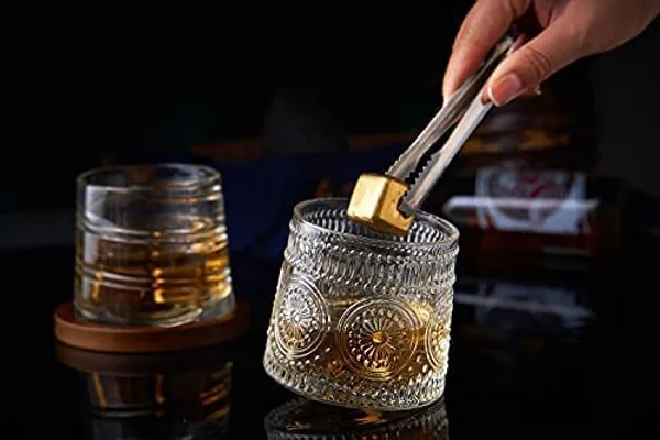 _Old_Fashioned_Dancing_Whiskey_Glass_Set_of_6_with_Rotatable_Bottom_-Spinning/_Swirling_Glasses-170_ml_Tumbler_Rocks_Bar_Glass_for_Drinking_Vodka,_Bourbon,_Scotch,_Tequila