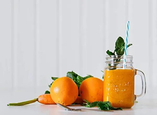 Sophisticated_Mason_Jar_Mugs_with_Handle_and_Straw_Old_Fashioned_Drinking_Glass,_Random_Colour_Lid,_450ml_(Set_of_2)