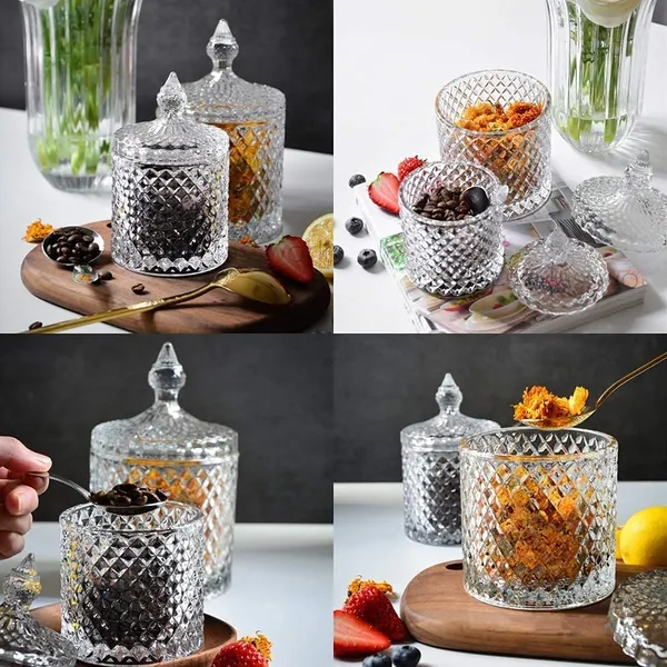 Glass_Candy_Dish_with_Lid,_Crystal_Candy_Jar,_Decorative_Candy_Bowl,_Cookie_Jar,_Jewelry_Dish,_Covered_Candy_Jar,_Small_Glass_Jars_for_Buffet,_Kitchen,_Home,_Office_Desk_(Set_of_1)_(Diamond)
