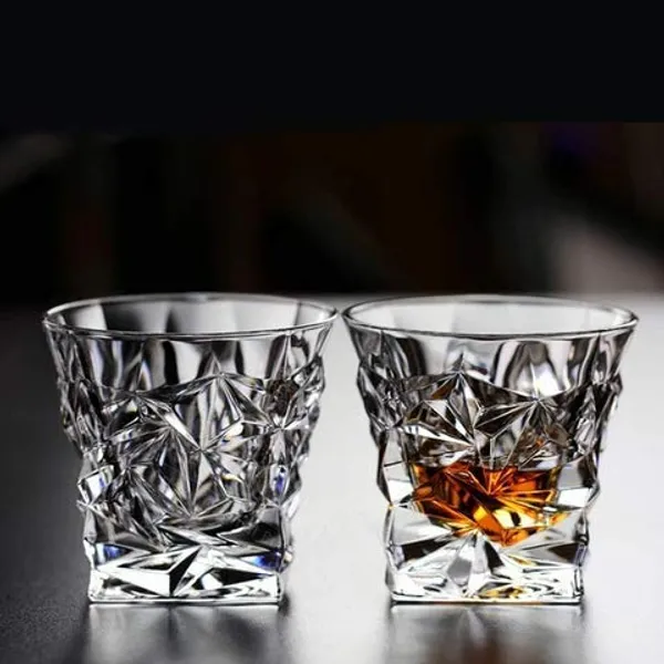 Old_Fashioned_Whiskey_Glass_Set_of_6,_Premium_Crystal_Diamond_Design_Glasses_for_Scotch,Bourbon,Vodka,_Juice,_and_Cocktails_(300ml)