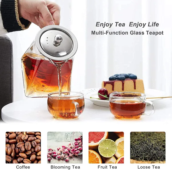 Glass_Kettle_Teapot_with_Removable_Infuser_&_Lid_&_Handle,_Glass_Tea_Kettle_Stovetop_Safe,_Great_for_Loose_Leaf_Tea,_Blooming_Tea,_Tea_Bags_&_Fruit_Infused_(Square-_750ml)