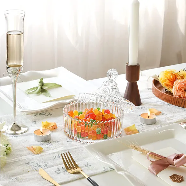 Glass_Candy_Dish_with_Lid,_Crystal_Candy_Jar,_Decorative_Candy_Bowl,_Cookie_Jar,_Jewelry_Dish,_Covered_Candy_Jar,_Small_Glass_Jars_for_Buffet,_Kitchen,_Home,_Office_Desk_(Set_of_2)