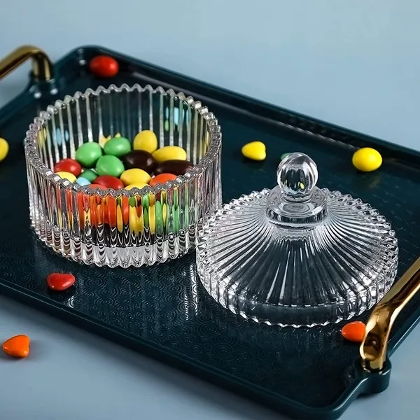 Glass_Candy_Dish_with_Lid,_Crystal_Candy_Jar,_Decorative_Candy_Bowl,_Cookie_Jar,_Jewelry_Dish,_Covered_Candy_Jar,_Small_Glass_Jars_for_Buffet,_Kitchen,_Home,_Office_Desk_(Set_of_1)_(Stripe)