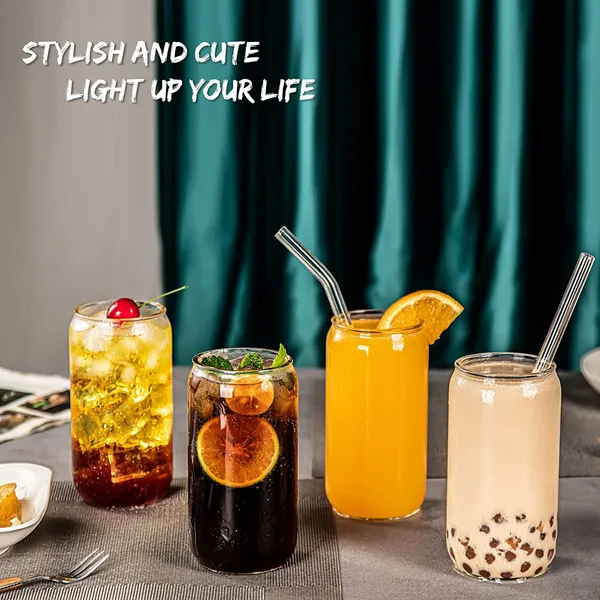 Drinking_Glasses_with_Glass_Straw_Set_of_2,_500ml_Beer_Glasses_Can_Shaped_Glass_Cups,_Tumbler_for_Cold_Coffee,_Smoothies,_Juice,_Soda,_Any_Drink_and_Any_Occasion_(2)