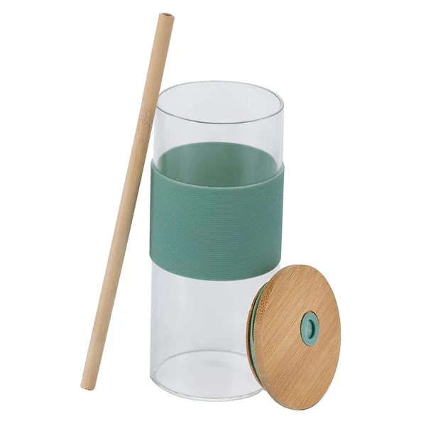 Glass_Tumbler_with_Bamboo_Lid_and_Straw_400ml,_Reusable_Glass_Drinking_Sipper_Bottle_with_Silicone_Protective_Sleeve_for_Iced_Coffee,_Smoothies,_Cocktails,_Any_Hot_&_Cold_Beverages_Pack_of_2