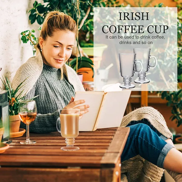 _Irish_Glass_Coffee_Mugs,_Latte_Cups,_Set_of_4_Cappuccino_and_Hot_Chocolate_Mugs_with_Handle,_Clear_Glass_Mugs_for_Hot_Beverages_-_300ML