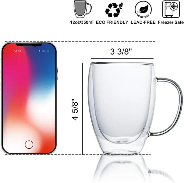 _Double_Walled_Insulated_Glass_Coffee_Mugs_Set_of_2,_Double_Layer_Tea_Cups_with_Handle_for_Latte,_Cappuccino,_Espresso,_Mocha_Dishwasher_&_Microwave_Safe_(350ml)_(Bell)