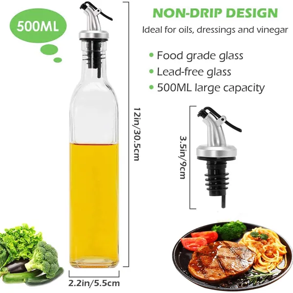 Glass_Olive_Oil_Dispenser_Bottle_Set_of_1_for_Kitchen_Cooking_Lead-Free_Glass_Oil_and_Vinegar_Bottle_500ml,_Olive_Oil_Carafe_for_Kitchen