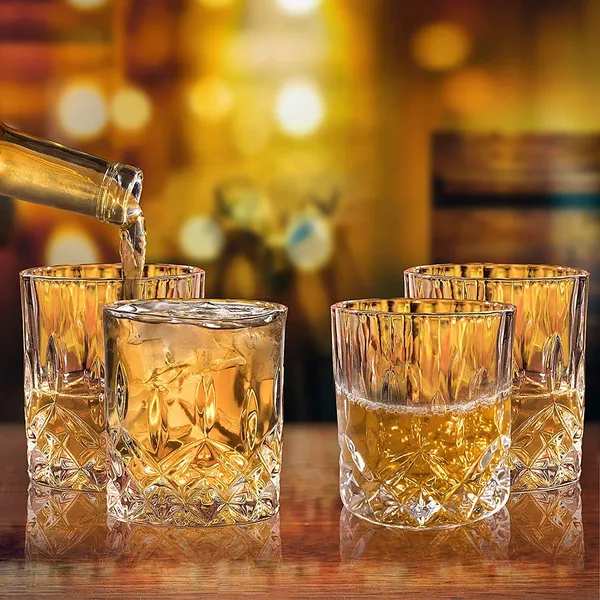 Old_Fashioned_Whiskey_Glass_Set_of_6,_Premium_Crystal_Design_Glasses_for_Scotch,Bourbon,Vodka,_Juice,_and_Cocktails_(250ml)
