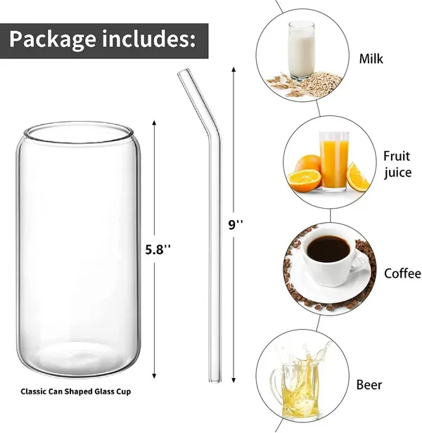 Drinking_Glasses_with_Glass_Straw_Set_of_1,_500ml_Beer_Glasses_Can_Shaped_Glass_Cups,_Tumbler_for_Cold_Coffee,_Smoothies,_Juice,_Soda,_Any_Drink_and_Any_Occasion_(1)