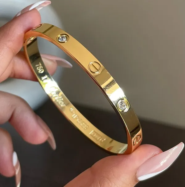 cartier gold bracelet