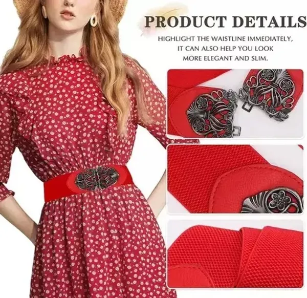Women's_Elastic_Belt_Adjustable_Ladies_Dress_Waist_Belt_Free_Size_Skirt_Belts_Waistband_Belt_Girl_white_For_Women_And_Girls
