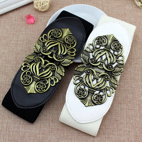 Women's_Elastic_Belt_Adjustable_Ladies_Dress_Waist_Belt_Free_Size_Skirt_Belts_Waistband_Belt_Girl_white_For_Women_And_Girls