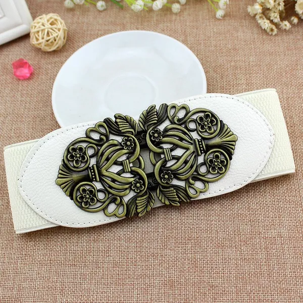 Women's_Elastic_Belt_Adjustable_Ladies_Dress_Waist_Belt_Free_Size_Skirt_Belts_Waistband_Belt_Girl_white_For_Women_And_Girls