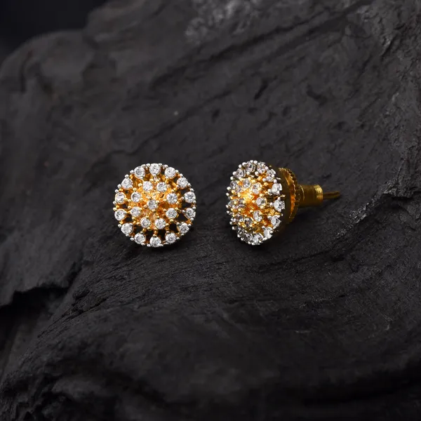 Empress_Light_Gold_Plated_Studs