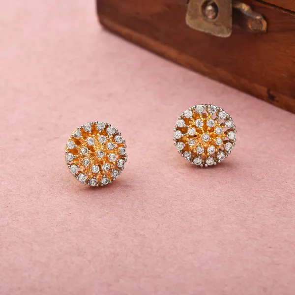 Empress_Light_Gold_Plated_Studs