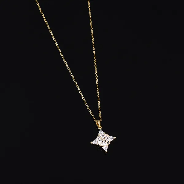 Anti-Tarnish_GlowDrape_Gold_Plated_Zircon_Necklace