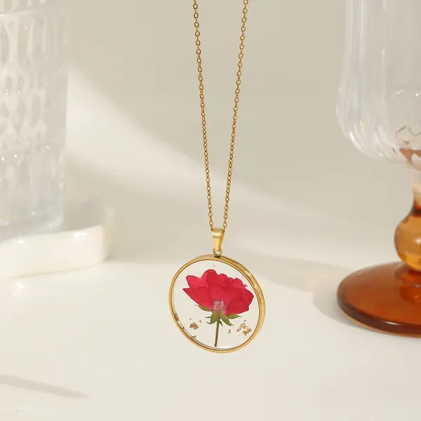 Anti-Tarnish_Golden_Petals_Statement_Necklace