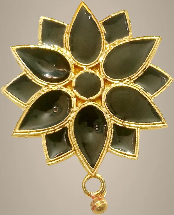 Assamese_Traditional_Black_Brooch_For_Girls_&_Women
