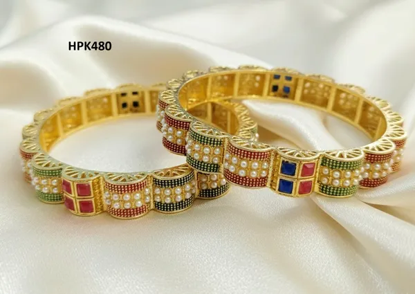 Balaji_Gold_Multicolour_Trendy_Stone_Studded_Designer_Bangles_For_Women