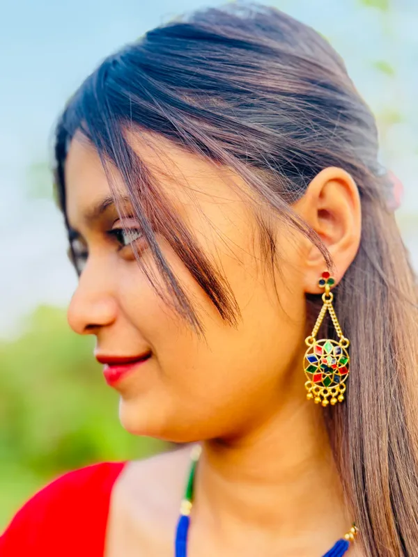 Assamese_Traditional_Multicolor_Meenakari_Japi_Jewellery_Set