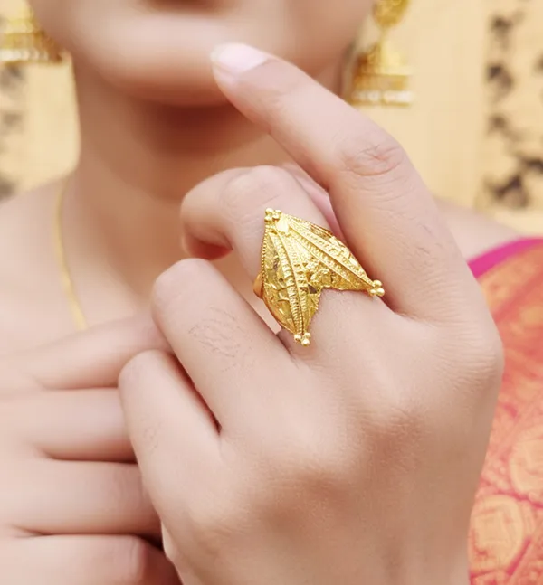Assamese_Traditional_Gold_Plated_Finger-Ring_For_Girls_&_Women
