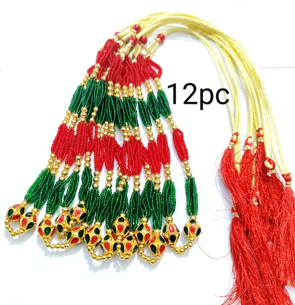 Assamese_Traditional_Red_Green_Monimala_Tassel_1