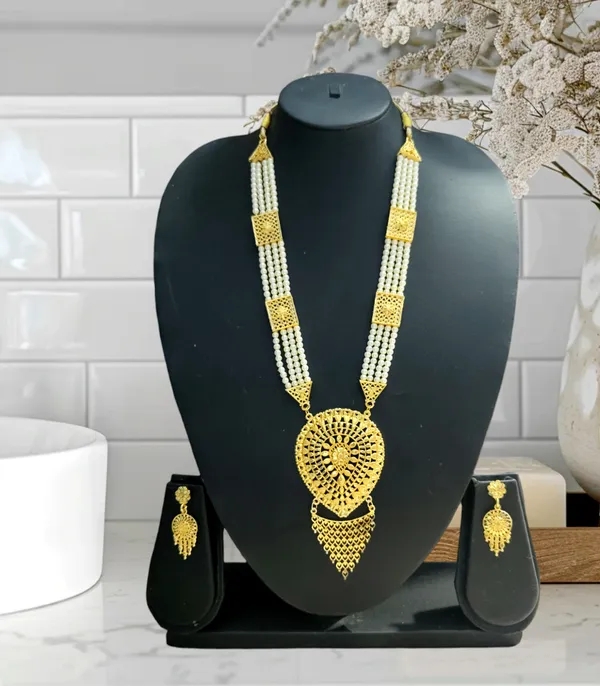 Assamese_Traditional_Copper_Based_Bridal_Set_White_Moti_Rj