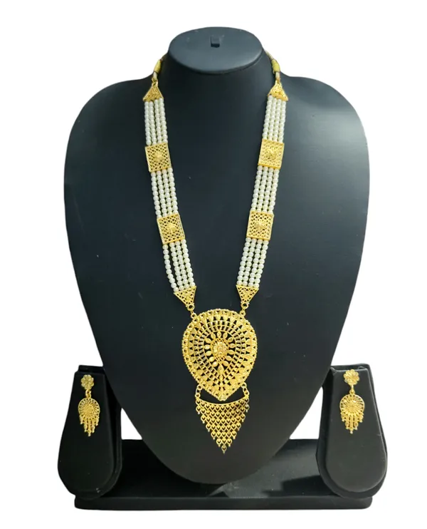 Assamese_Traditional_Copper_Based_Bridal_Set_White_Moti_Rj