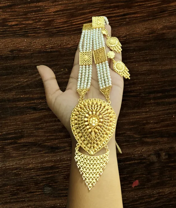 Assamese_Traditional_Copper_Based_Bridal_Set_White_Moti_Rj