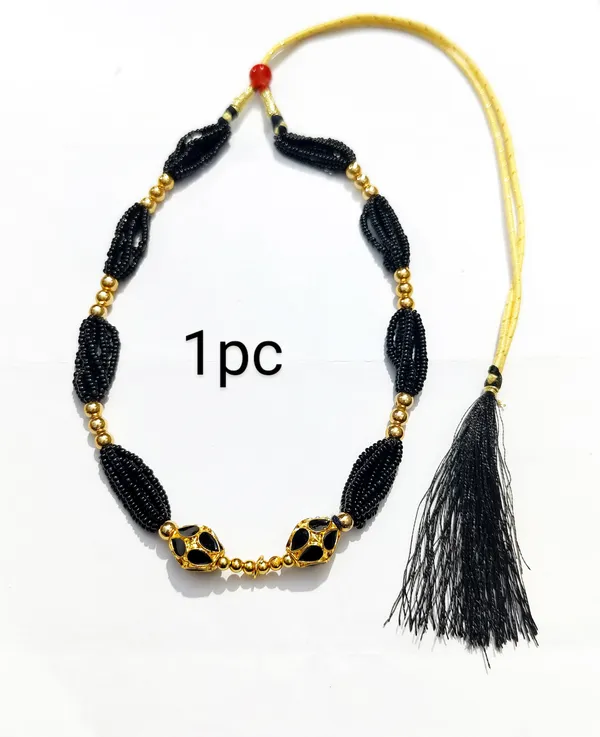 (Pack_Of_2)_Assamese_Traditional_Black_Monimala_Tassel_1