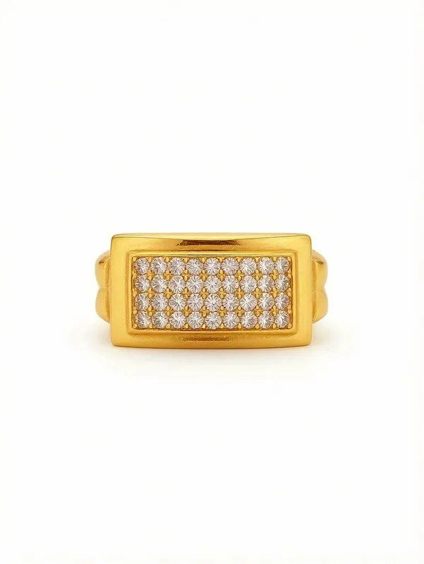 BGGold_Premium_Gold-Tone_Rectangular_Men's_Ring